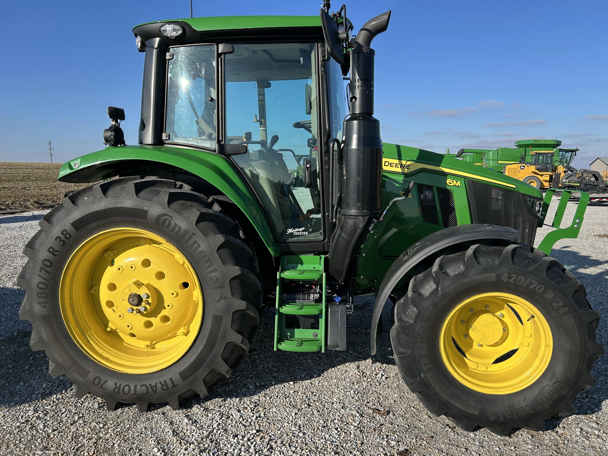  2025 John Deere 6M 125 at Heritage Tractor in Macomb, IL