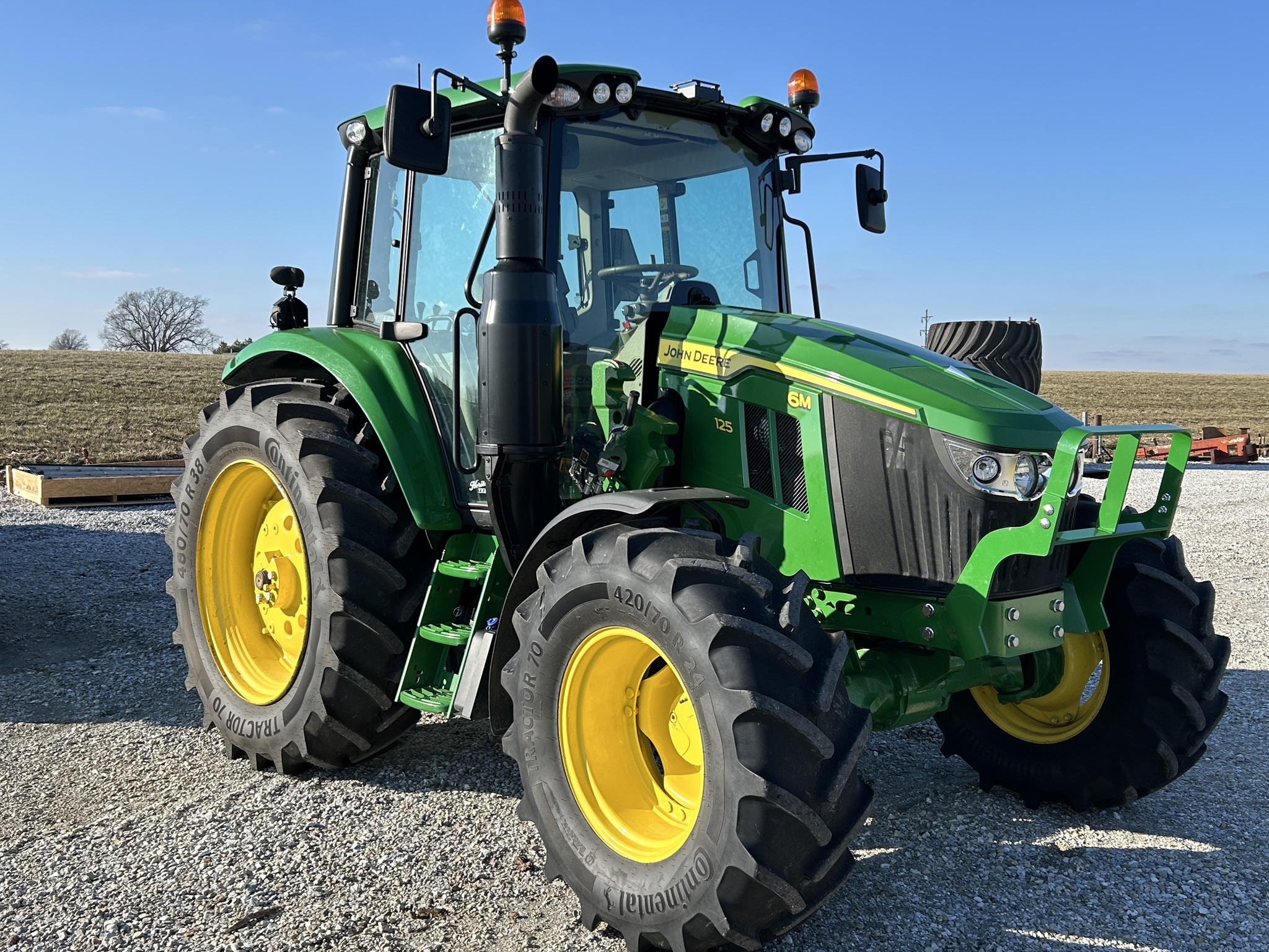  2025 John Deere 6M 125 at Heritage Tractor in Macomb, IL