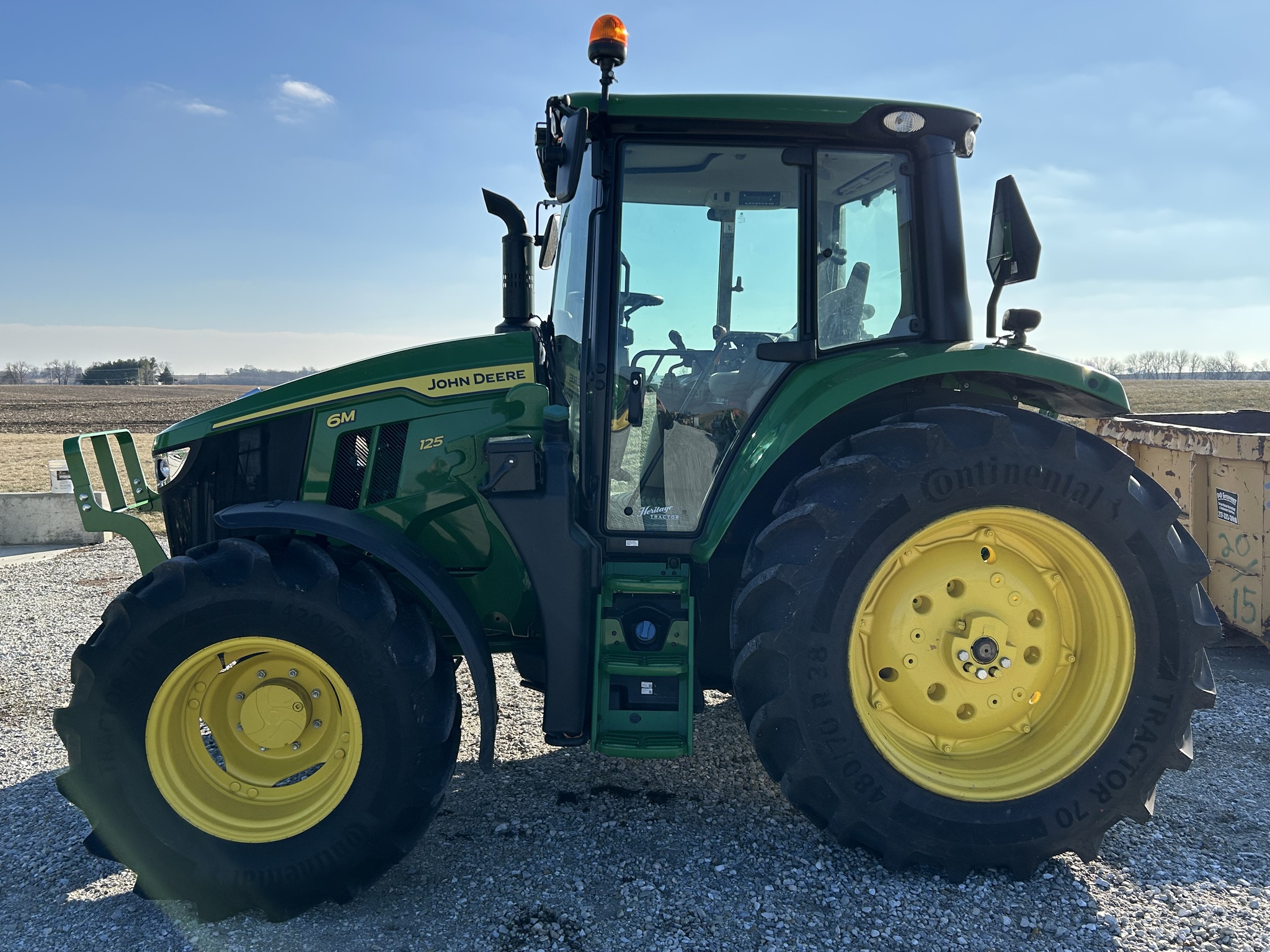  2025 John Deere 6M 125 at Heritage Tractor in Macomb, IL