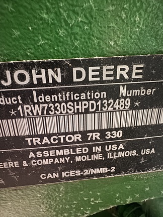 2023 John Deere 7R 330 - Photo15
