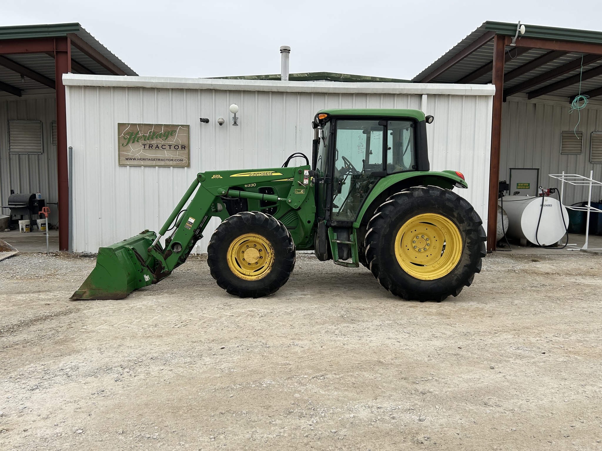  2008 John Deere 6330 at Heritage Tractor in Harrison, AR