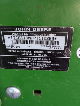2023 John-Deere 661R