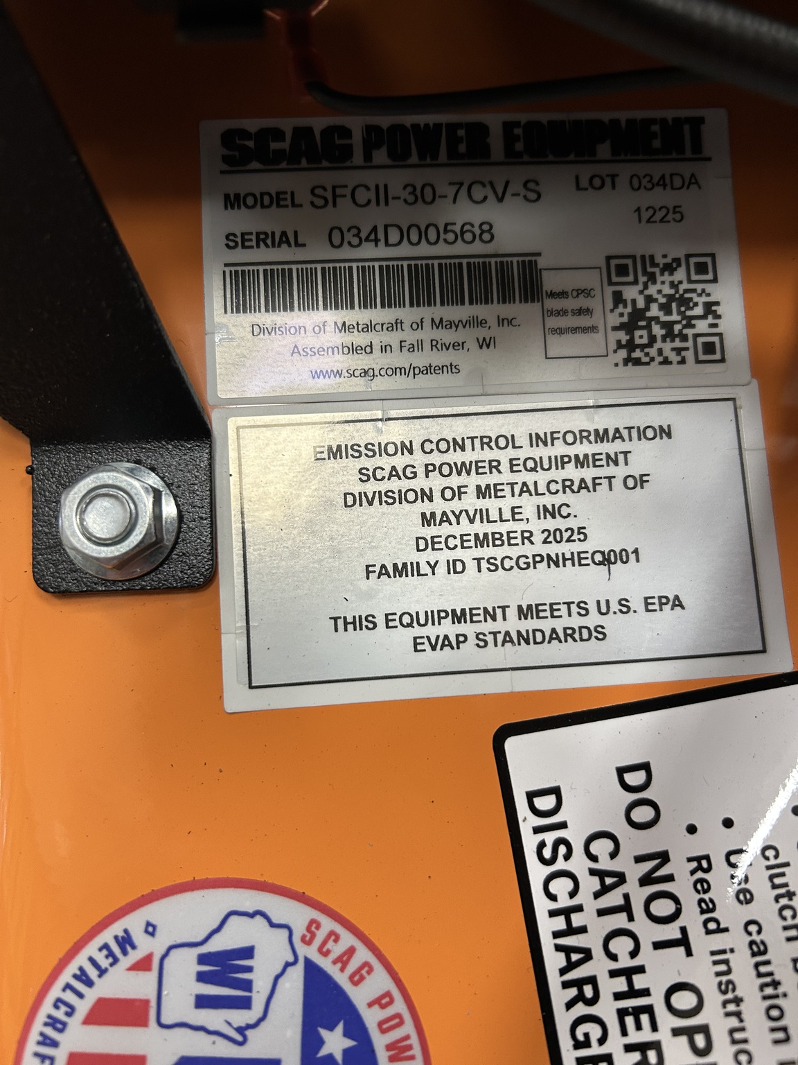 2026 Scag SFC30II-7CVS Image 7