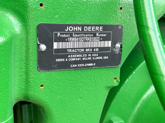 2025 John-Deere 8RX 410