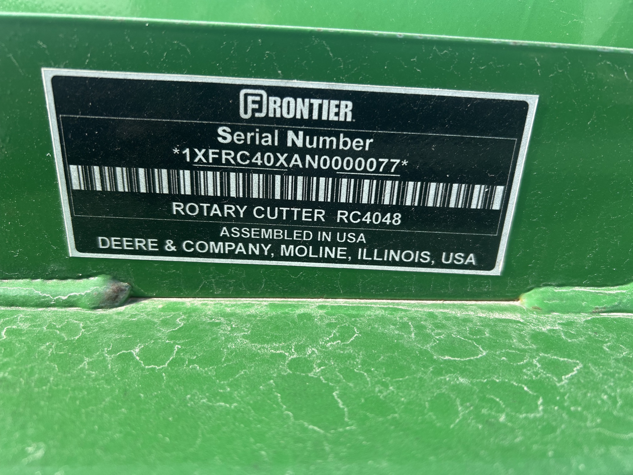  2022 Frontier RC4048 at Heritage Tractor in Anderson, MO