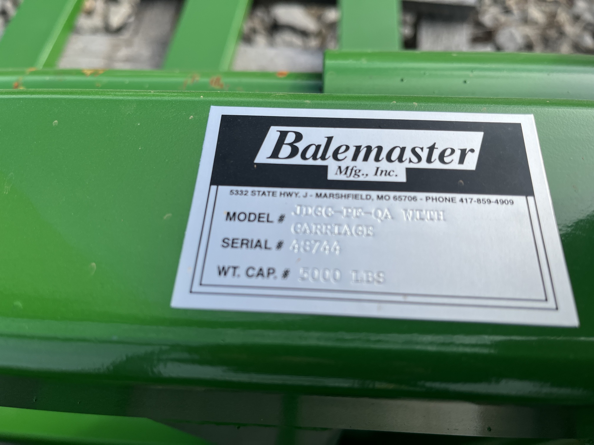  2025 BaleMaster JDGC-PF at Heritage Tractor in Pittsburg, KS