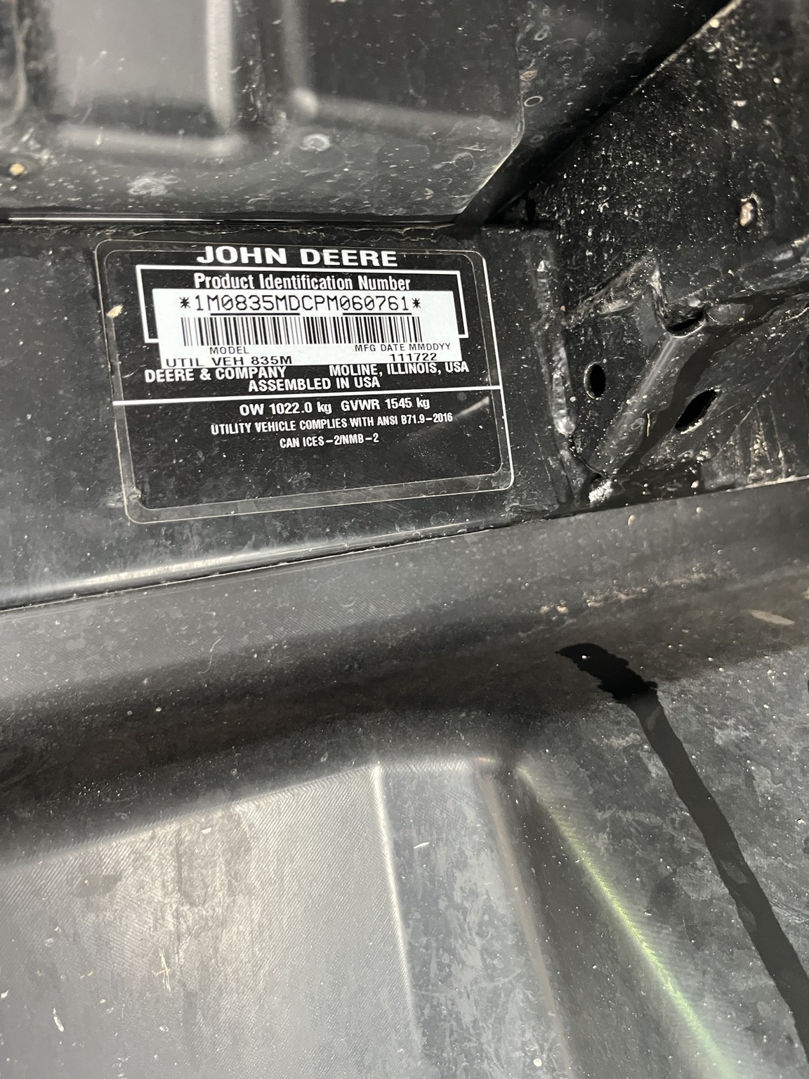 2023 John Deere XUV 835M at Heritage Tractor in Adrian, MO