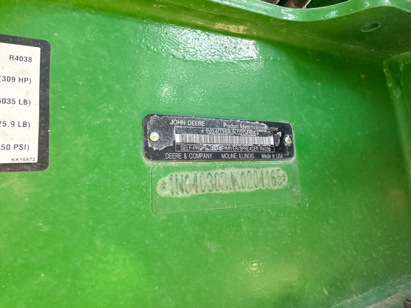 2020 John-Deere R4038