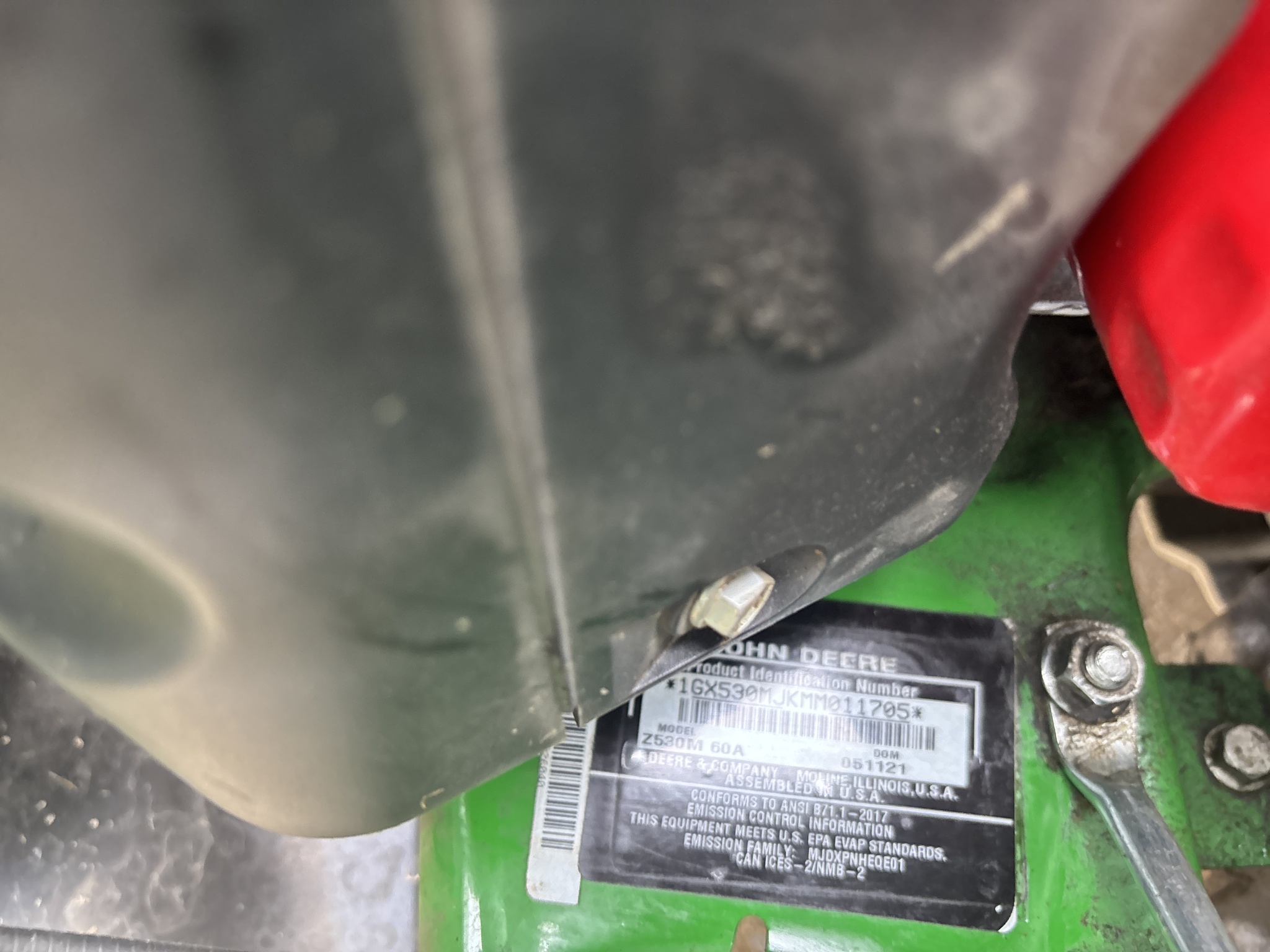 Used 2021 John Deere Z530M Zero Turn Mowers at Koenig Equipment in Urbana, OH - PhotoXL17