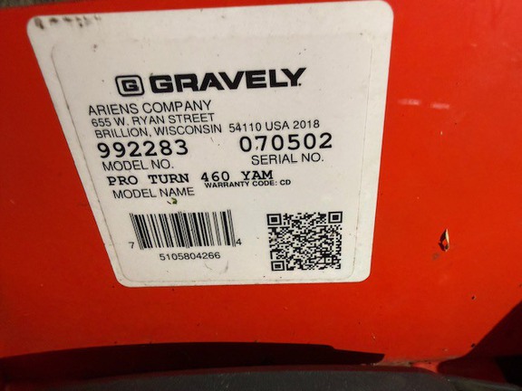 Photo of 2021 Gravely Pro-Turn 460