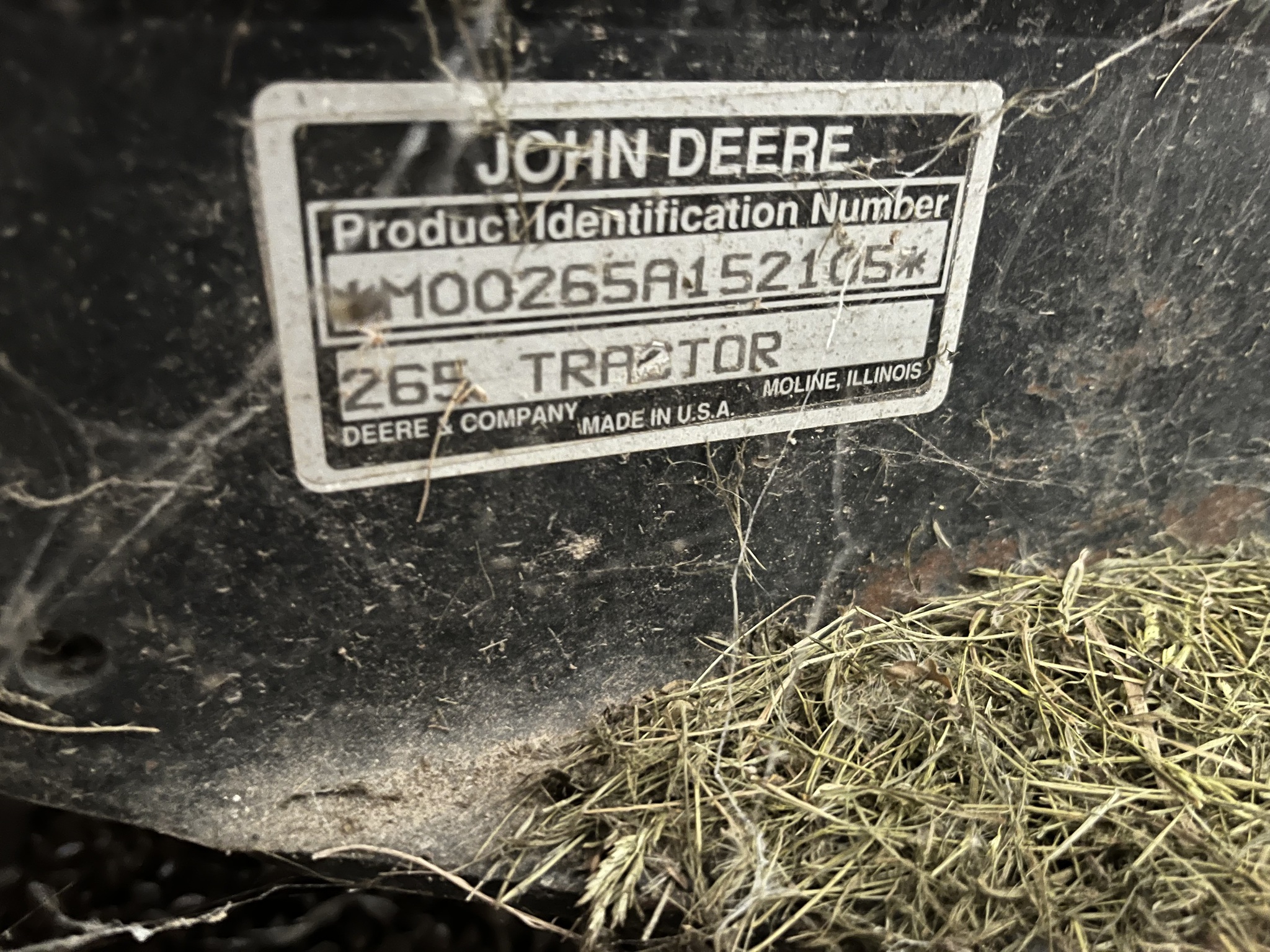 1993 John Deere 265 Image 6