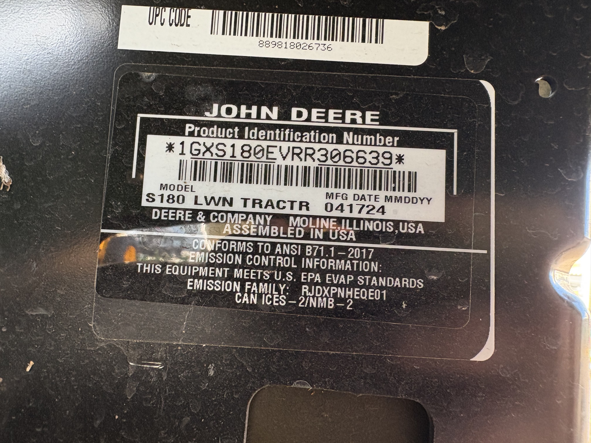 2020 John Deere S180 Image 10