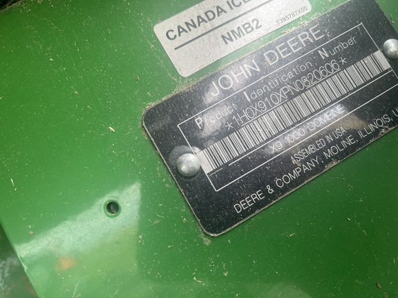 2022 John Deere X9 1000