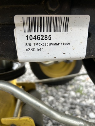 2021 John Deere X380