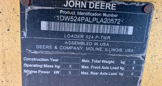2023 John Deere 524 P