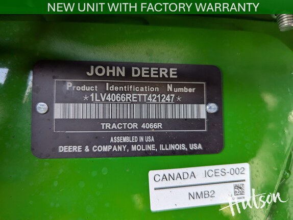 Photo of 2026 John Deere 4066R
