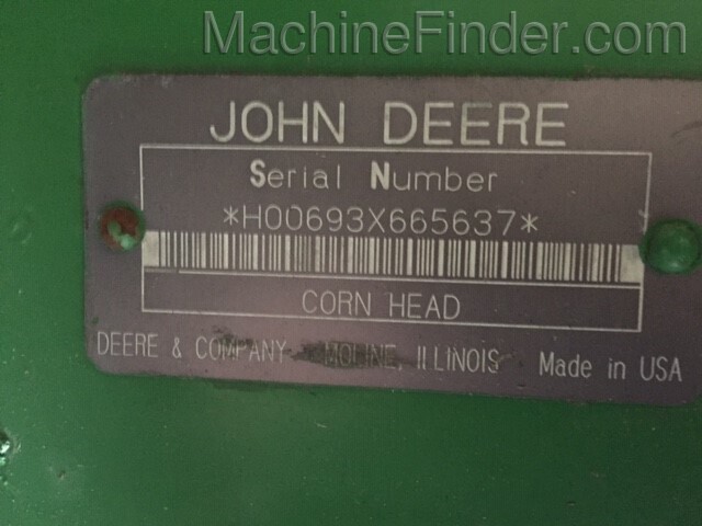 1996 John Deere 693 Image 8