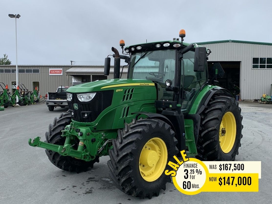 2020 John Deere 6155R Image 2
