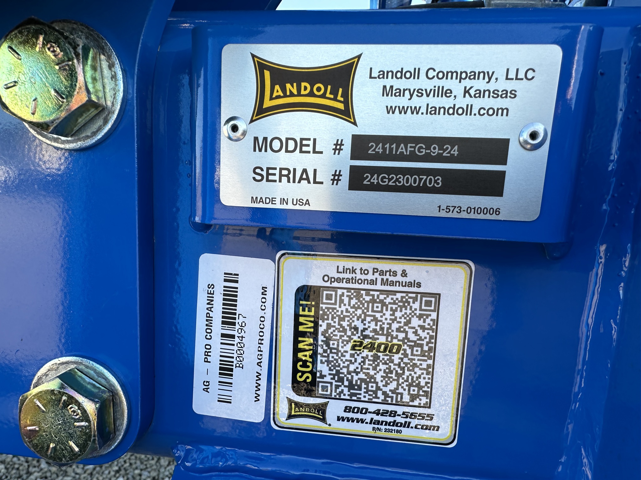 2024 Landoll 2411 Image 4