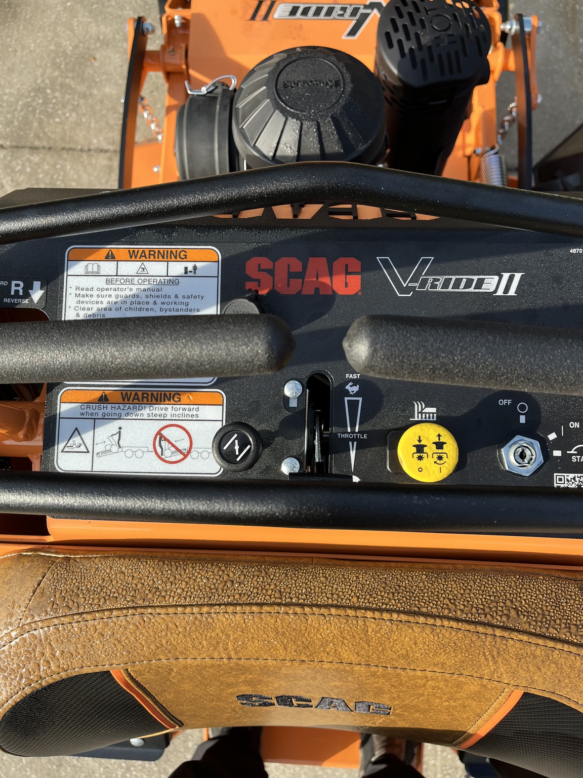 2024 Scag SVRII36A-19FX V-RIDE 36IN Image 5