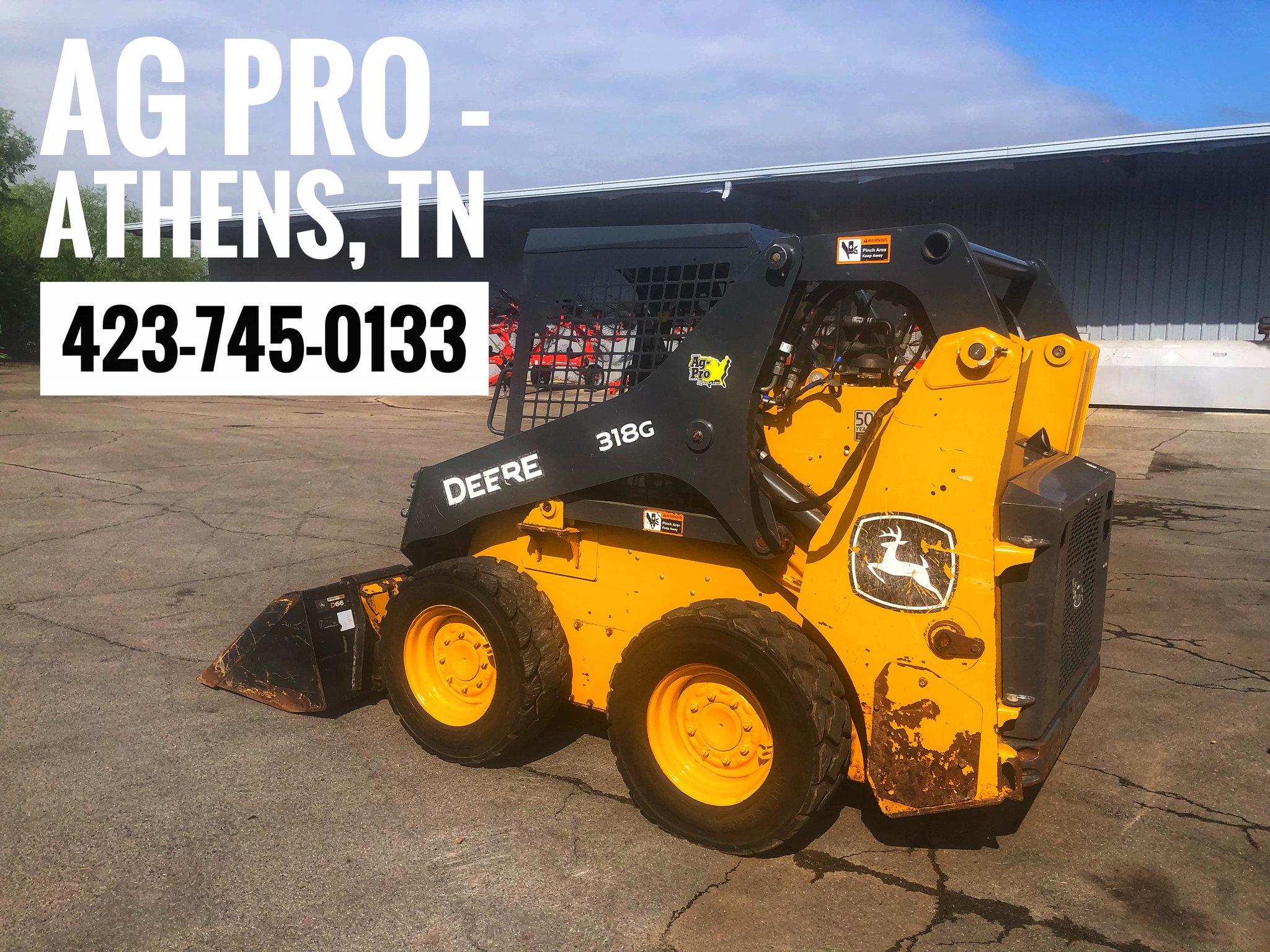 2020 John Deere 318G Image 7