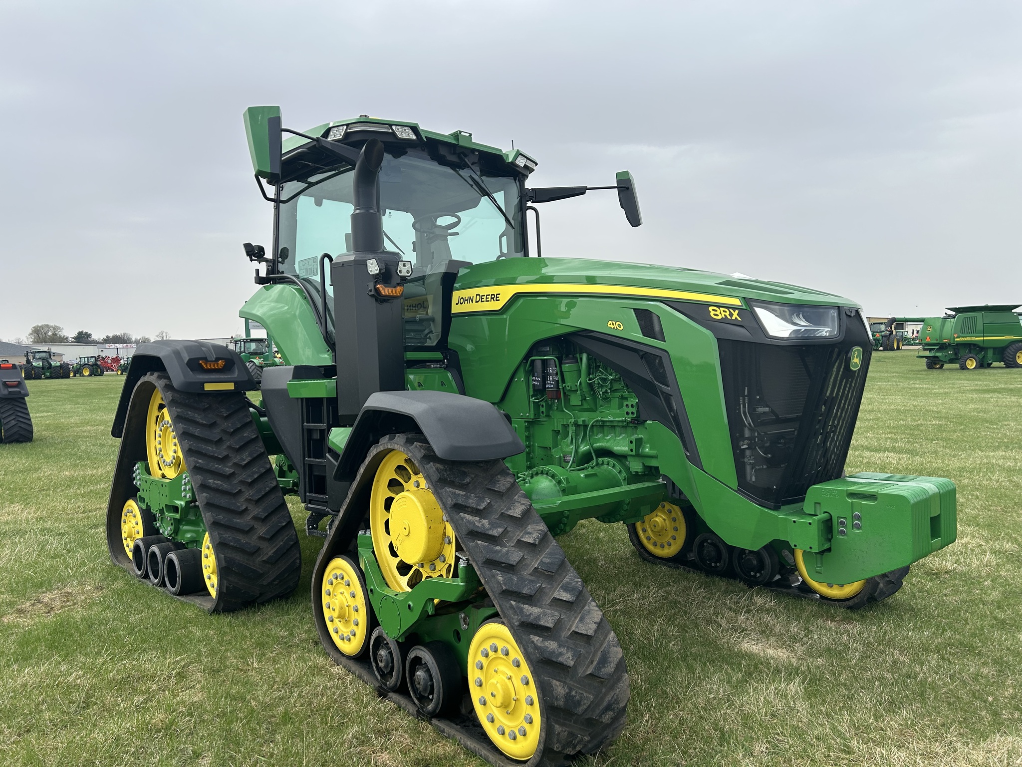  2021 John Deere 8RX 410 at Heritage Tractor in Lacon, IL