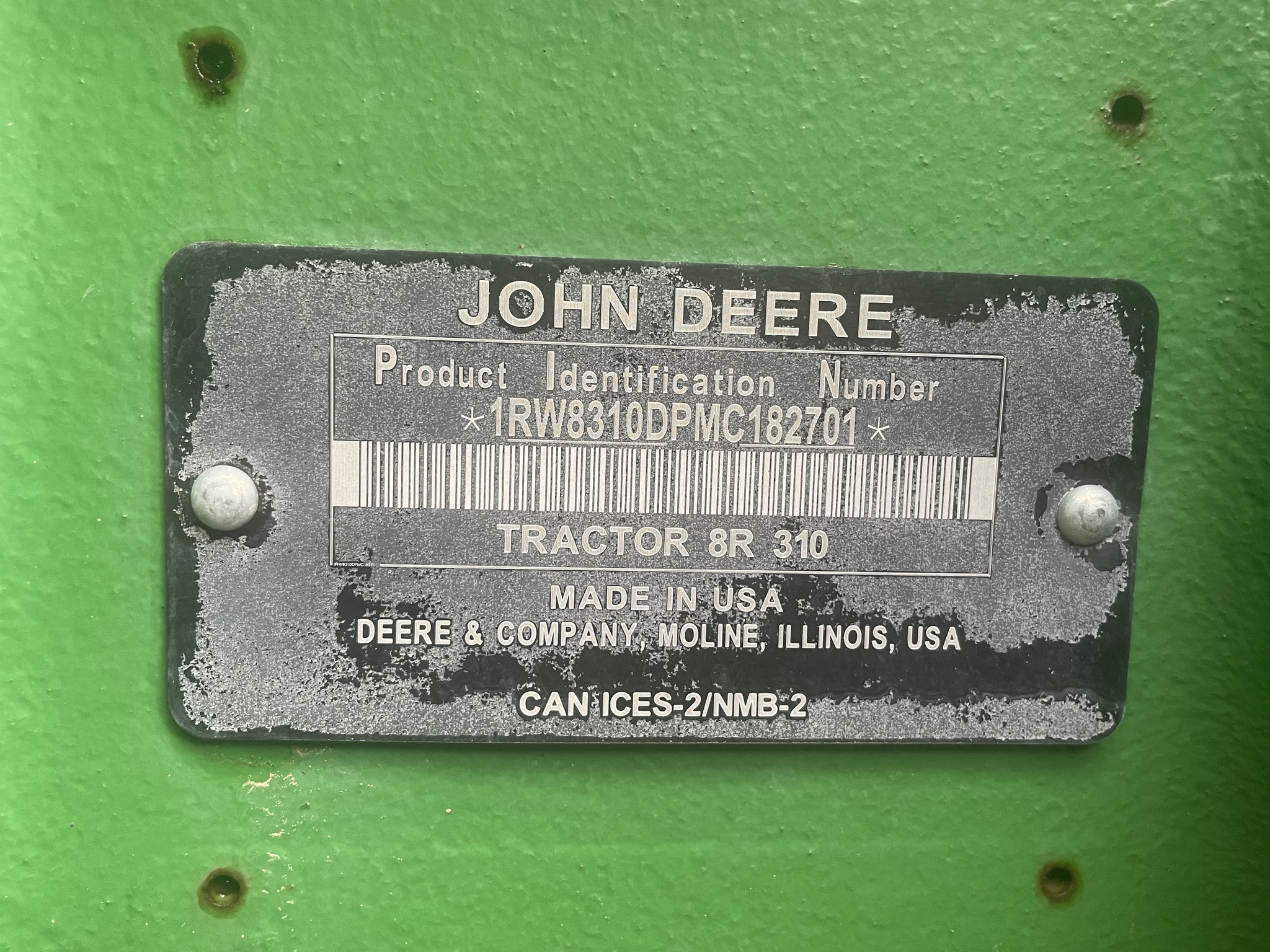 2021 John Deere 8R 310 Image 29