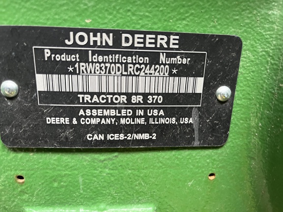 2024 John Deere 8R 370 - Photo43