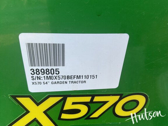 Photo of 2016 John Deere X570