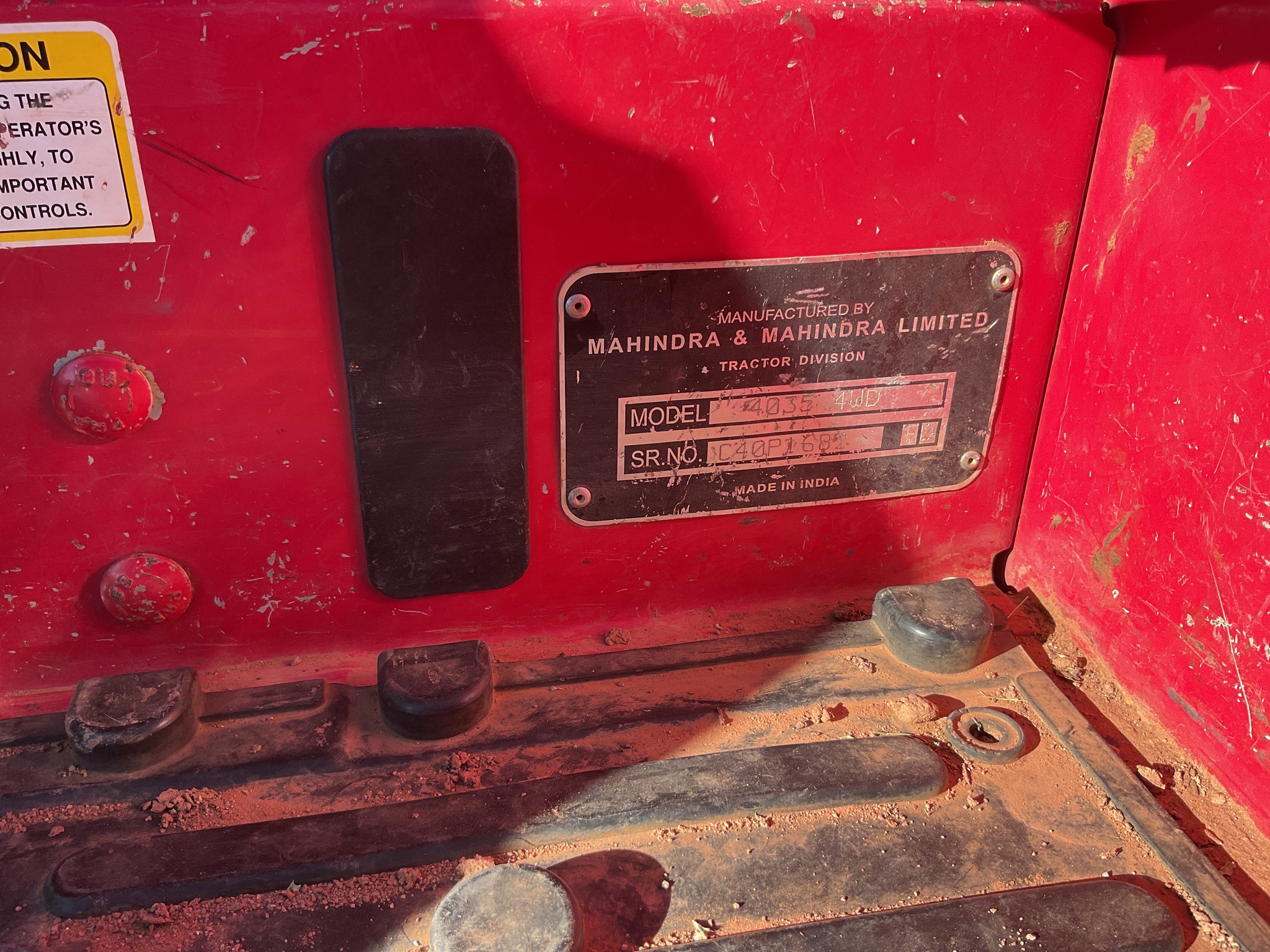 2015 Mahindra 4035 PST Image 13