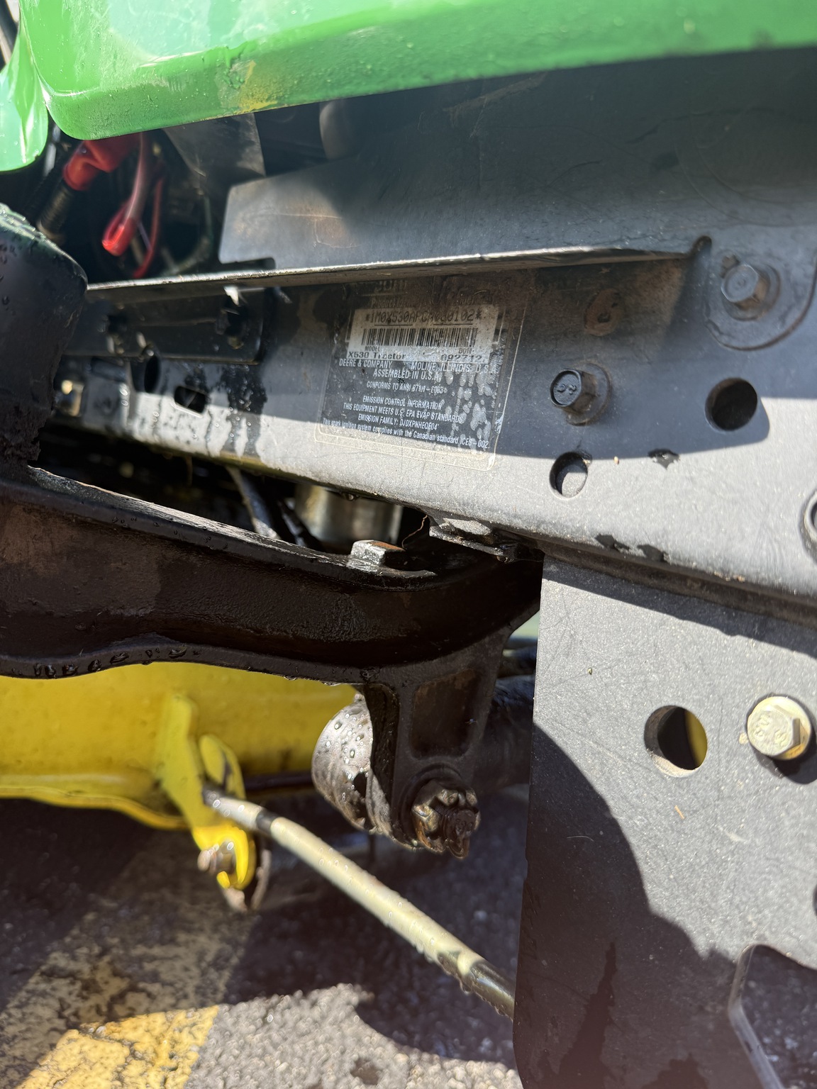 2012 John Deere X530 Image 10