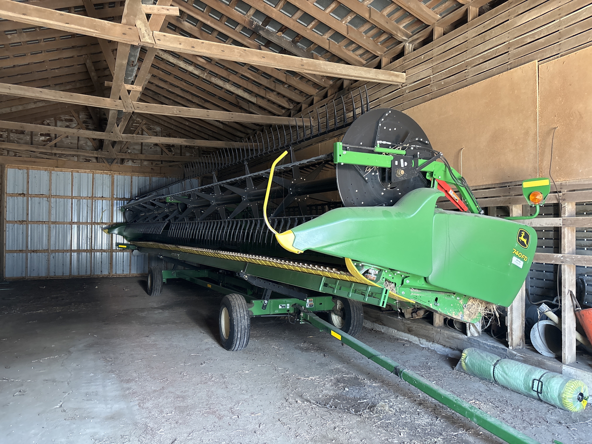Used 2020 John Deere 740FD Combine Platforms at Koenig Equipment in Anna, OH - PhotoXL0