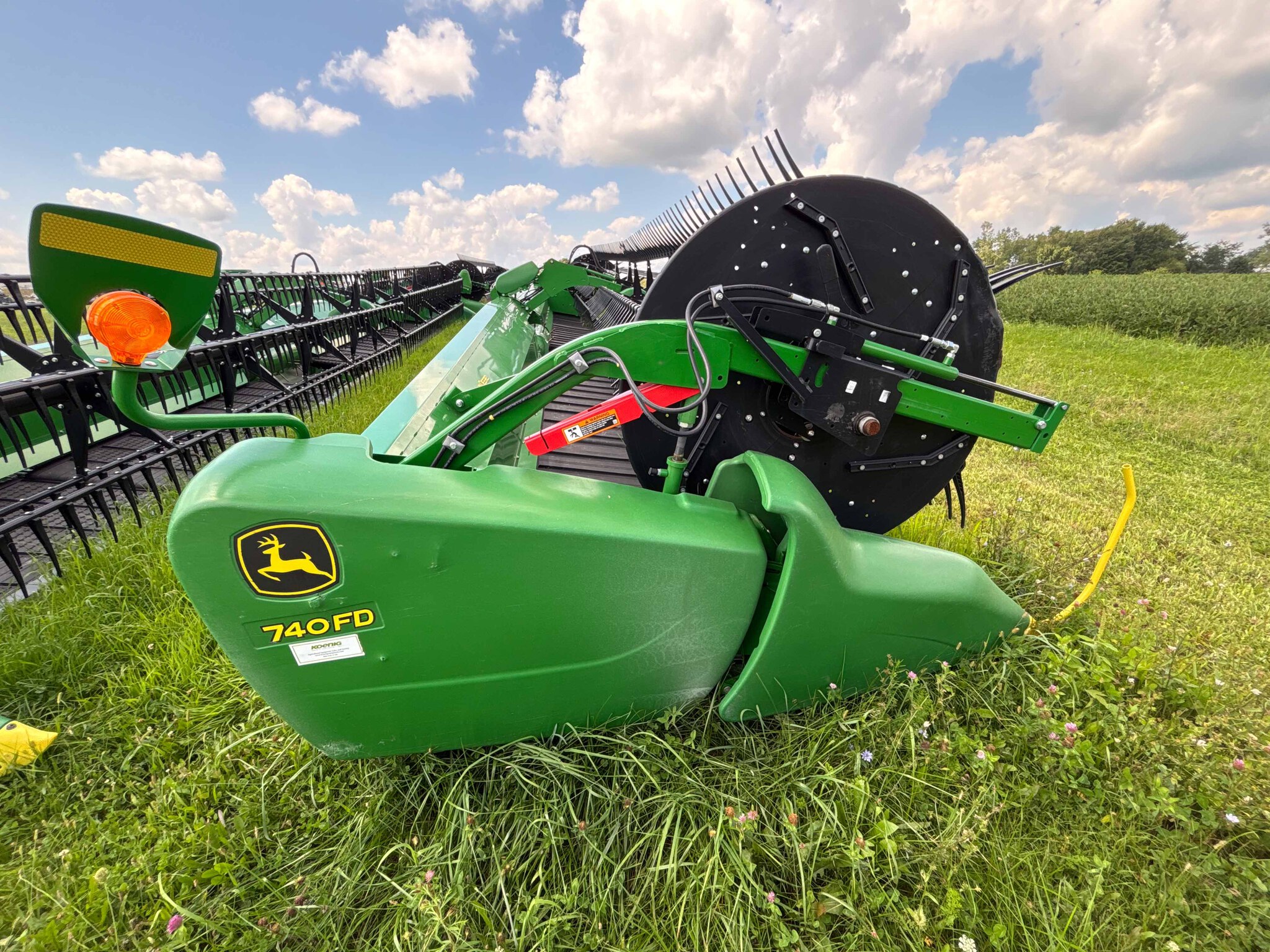 Used 2020 John Deere 740FD Combine Platforms at Koenig Equipment in Anna, OH - PhotoXL6