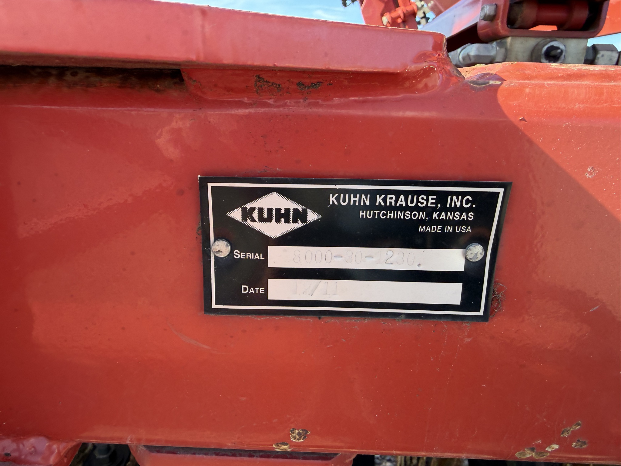 2011 Krause 8000-30 Image 8