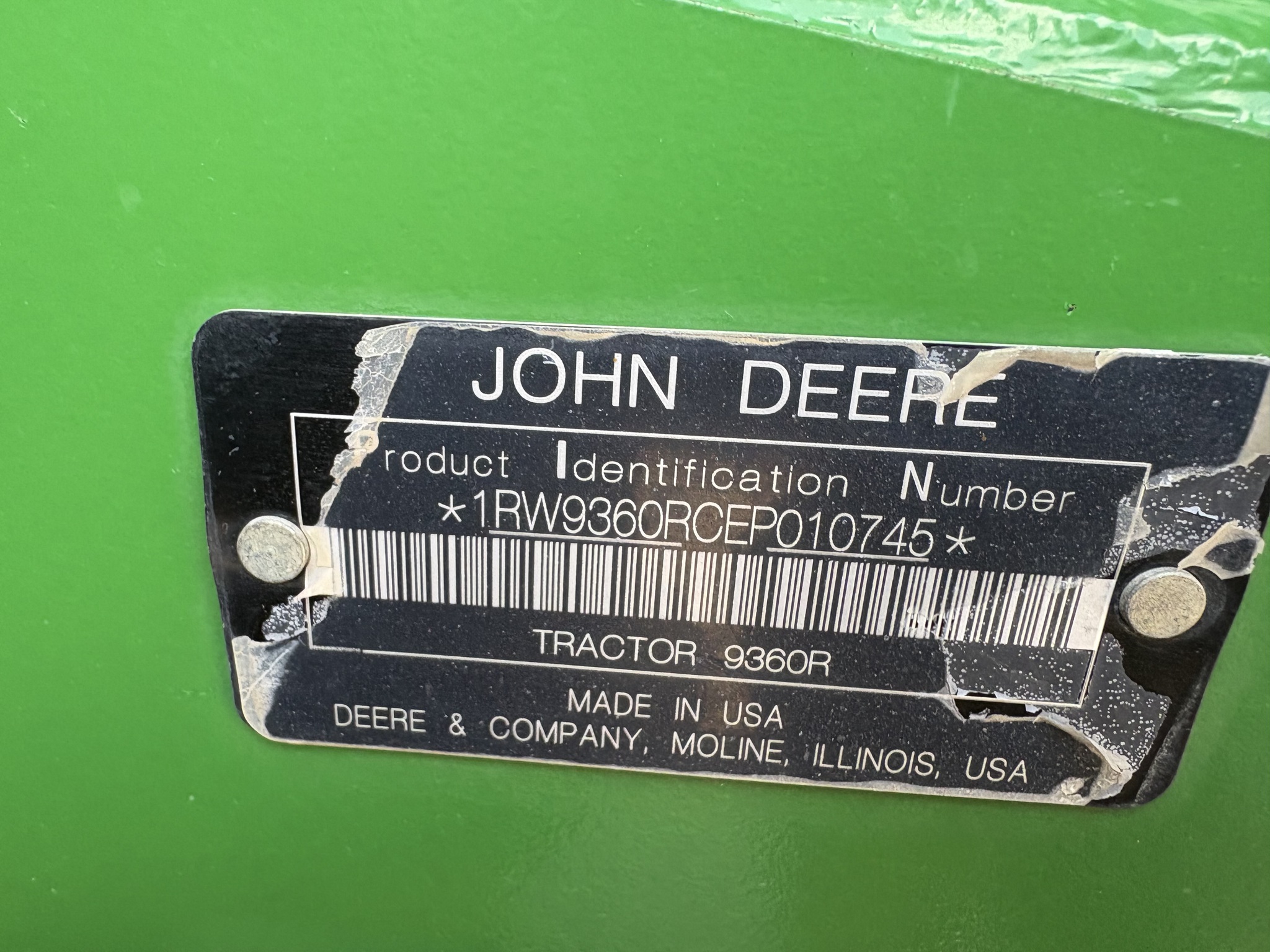 2014 John Deere 9360R Image 13