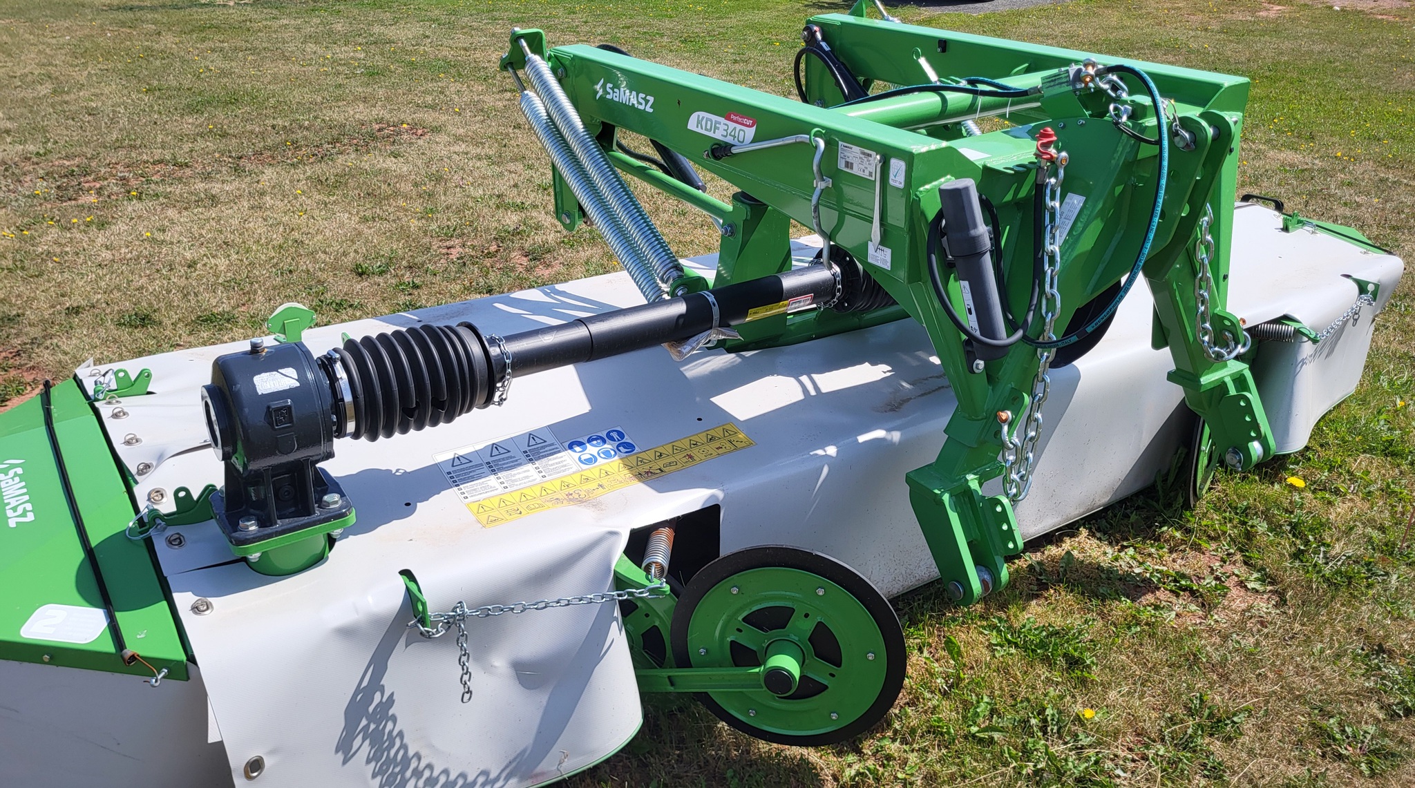 2023 Samasz KDF 340 Front Mount Disc Mower Image 6