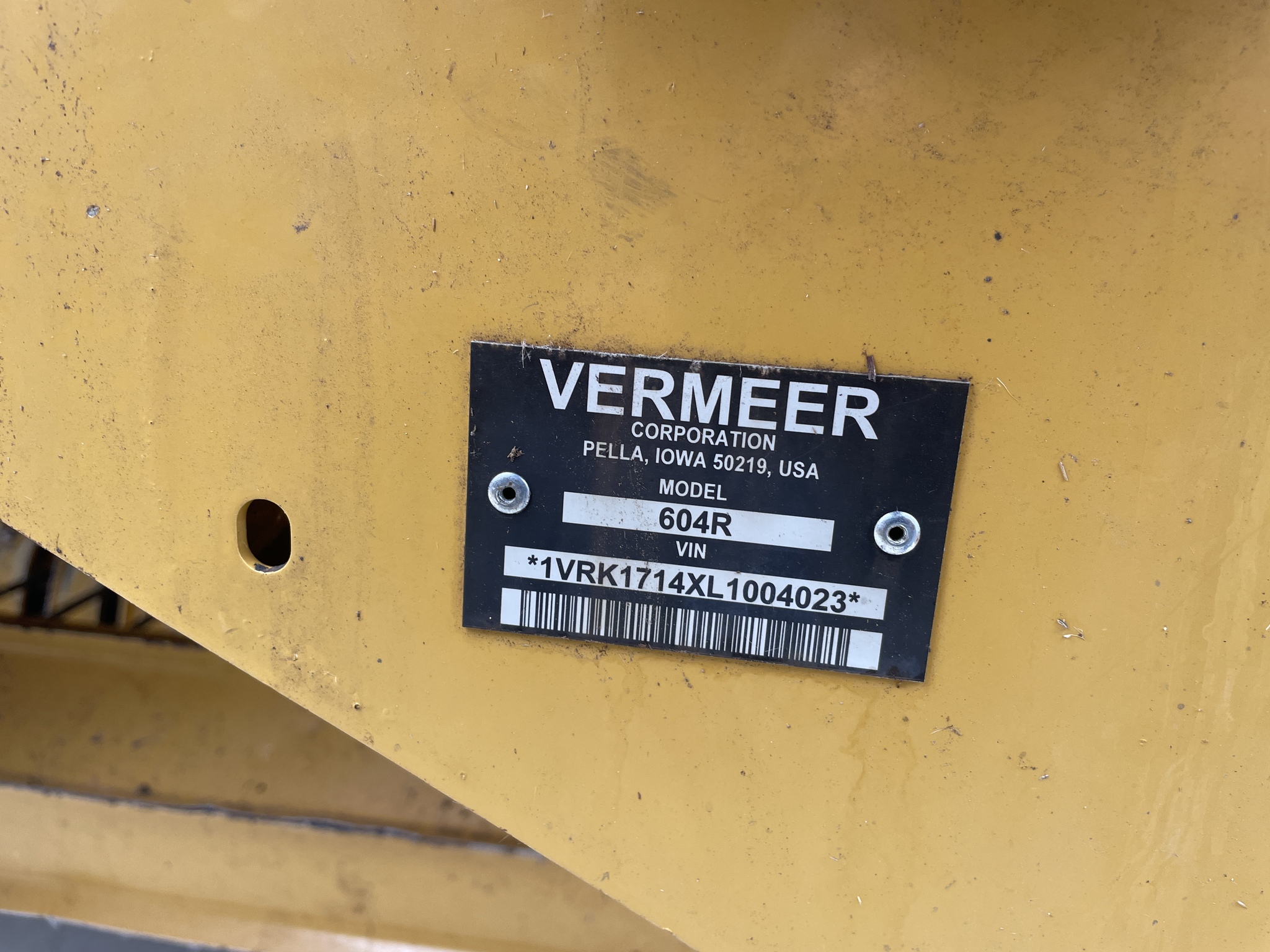 2020 Vermeer 604R Signature Image 20
