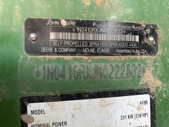 Used 2022 John Deere 410R Self Propelled Sprayers at Koenig Equipment in Anna, OH - Photo10