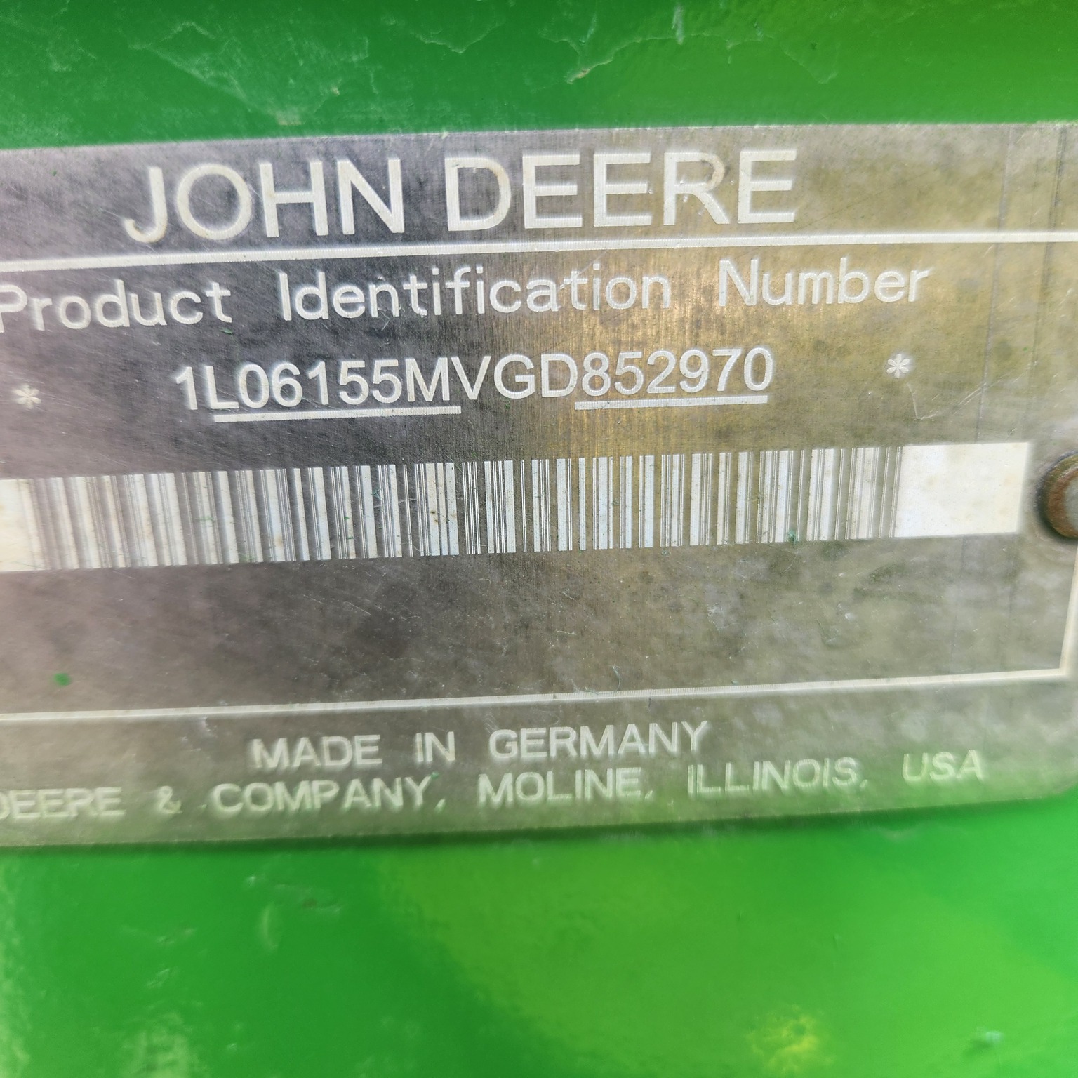 2016 John Deere 6155M Image 13