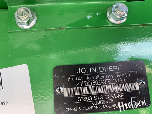 Photo of 2022 John Deere S780