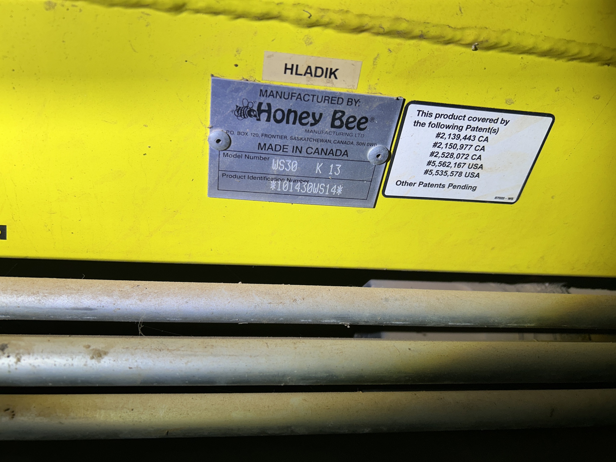 2014 Honey Bee WS30 Image 2