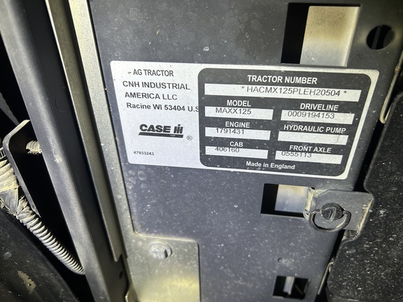 Photo of 2021 Case IH Maxxum 125 T4B