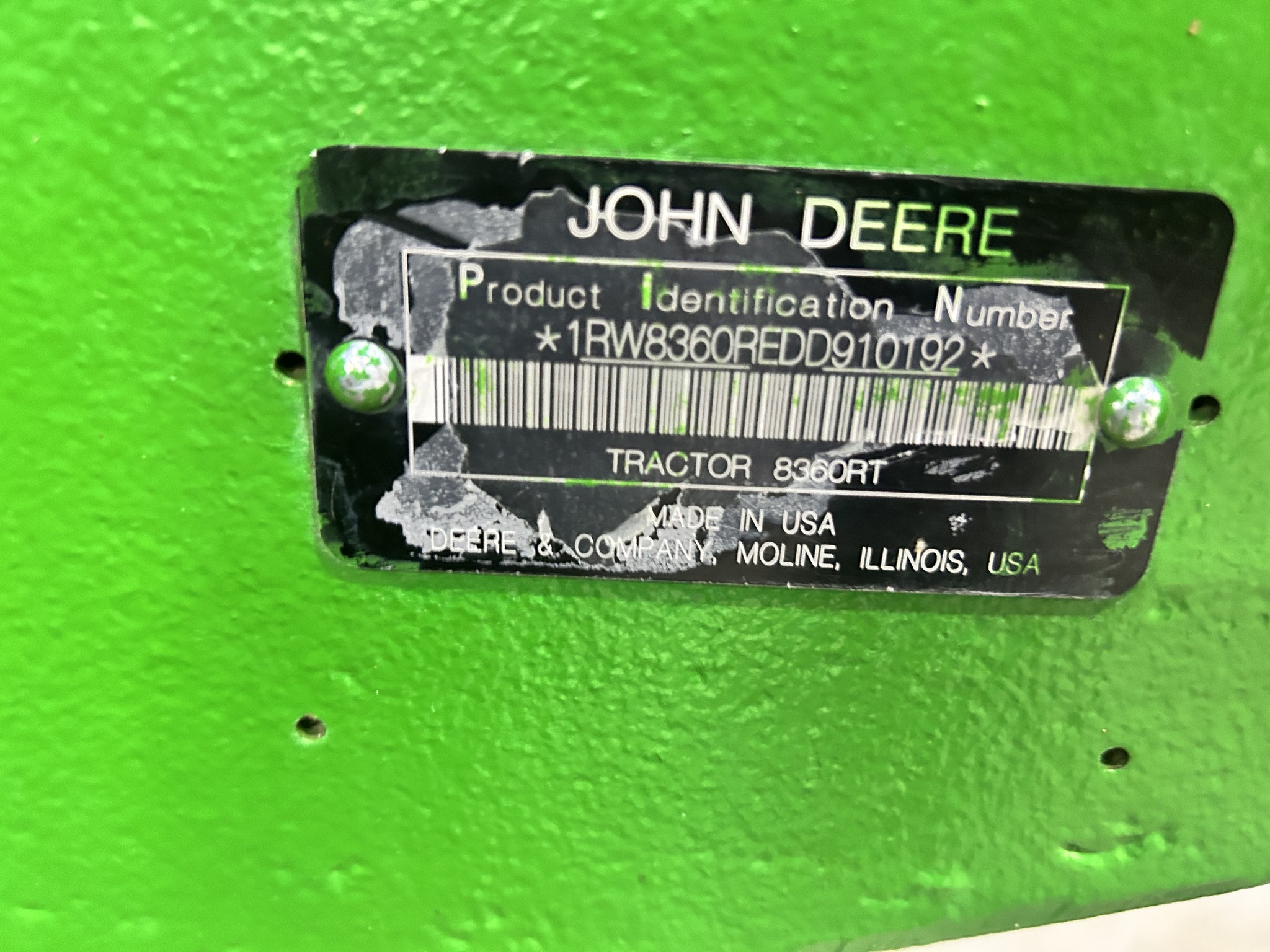 2013 John Deere 8360RT Image 20