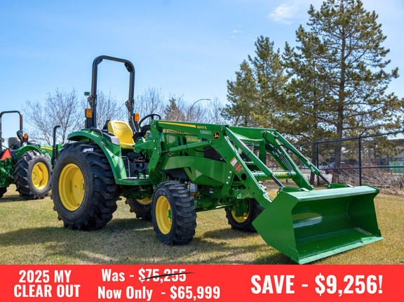New In-Stock 2025 John Deere 4066M Tractor + Loader + Hydrostatic Compact Utility Tractors at Horizon Ag & Turf in Horizon Ag & Turf, - Photo1