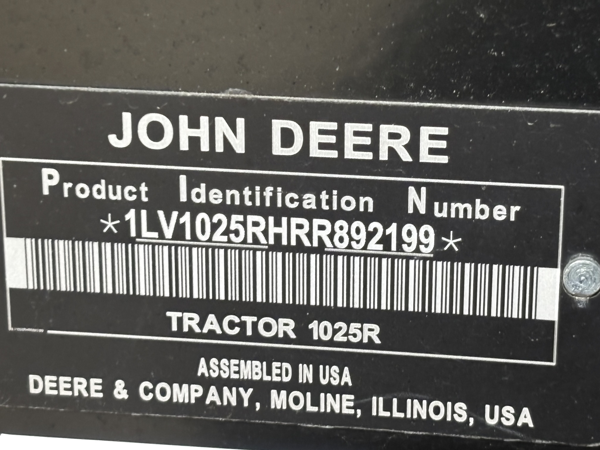 New In-Stock 2024 John Deere 1025R Compact Utility Tractors at Koenig Equipment in Botkins, OH - PhotoXL20