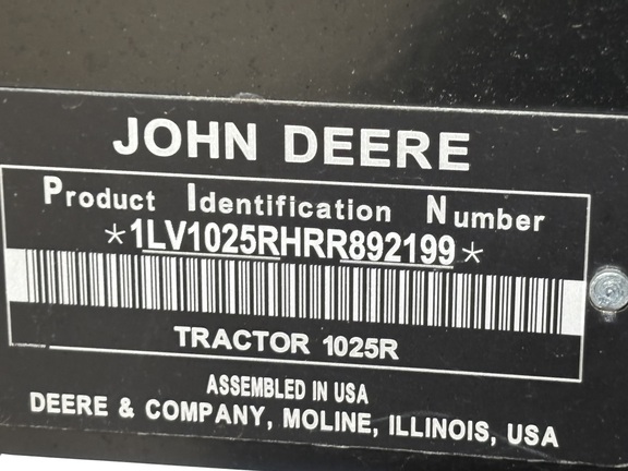 New In-Stock 2024 John Deere 1025R Compact Utility Tractors at Koenig Equipment in Botkins, OH - Photo20