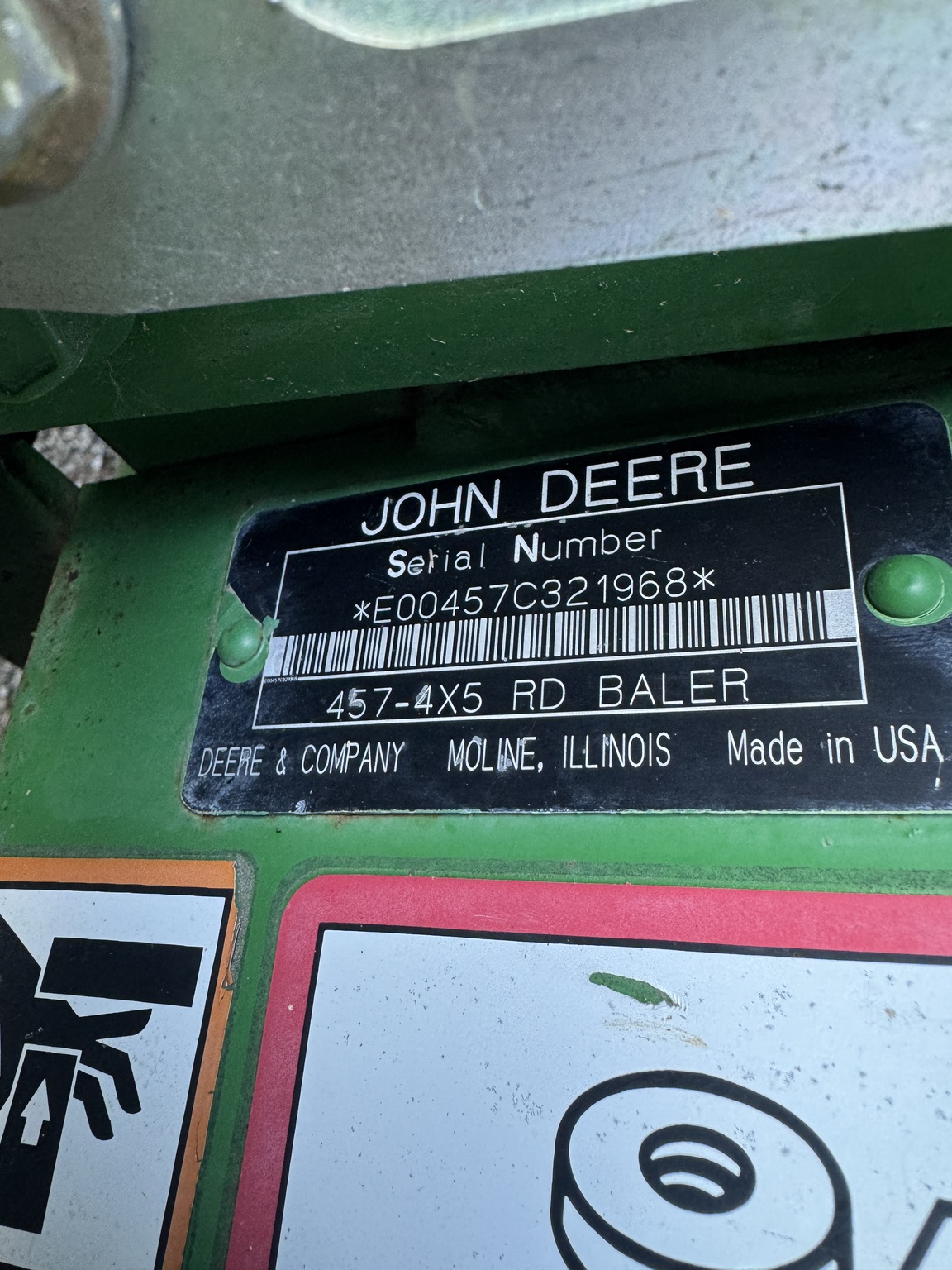 2006 John Deere 457 Image 2