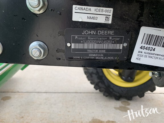 Photo of 2022 John Deere 3032E