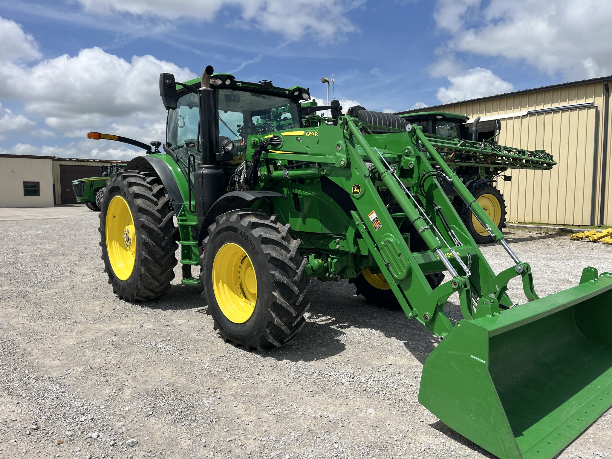  2025 John Deere 6R 175 at Heritage Tractor in Nevada, MO