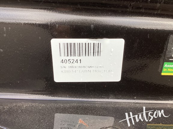 Photo of 2022 John Deere X380